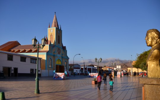 The new church in Taltal