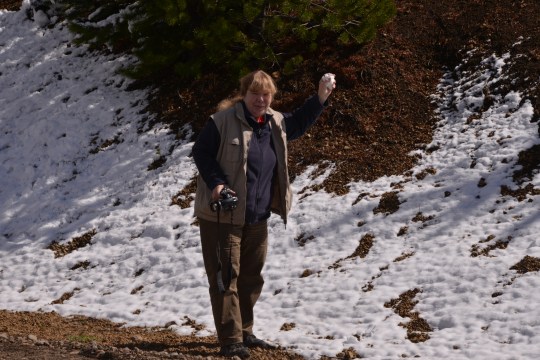 There was a threat of more snow ...