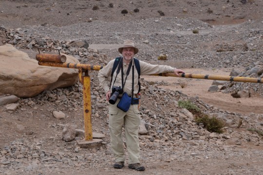 S2921 Jonathan, about to start the hike of a life time - Quebrada San Ramon