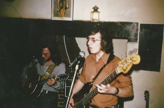 Steve Williams at Ranmore Arms 1973